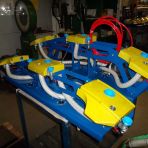 Frézovací lůžka robotického oracoviště