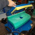 Frézovací lůžko robotického pracoviště